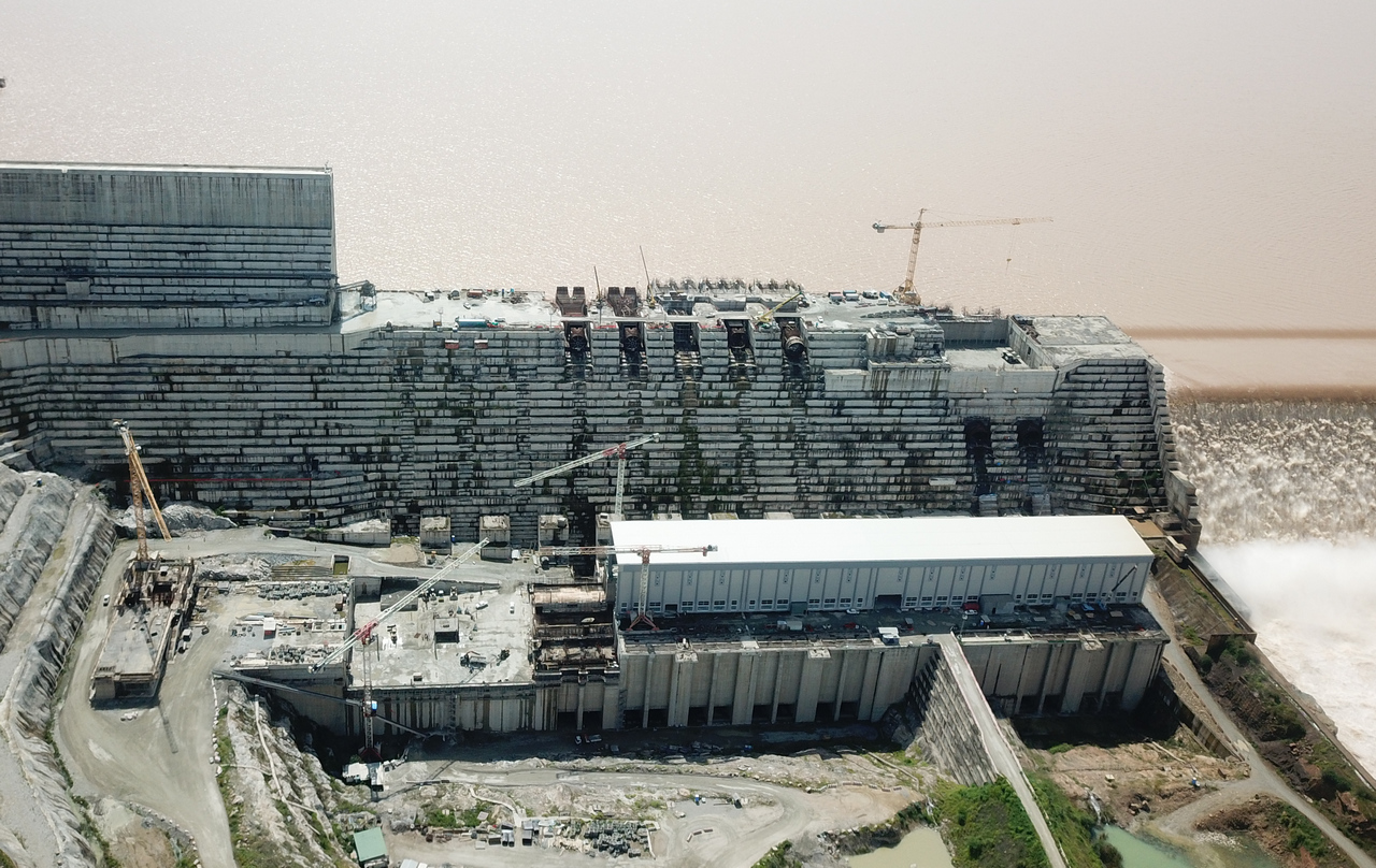 Power House Diga Grand Ethiopian Renaissance Dam